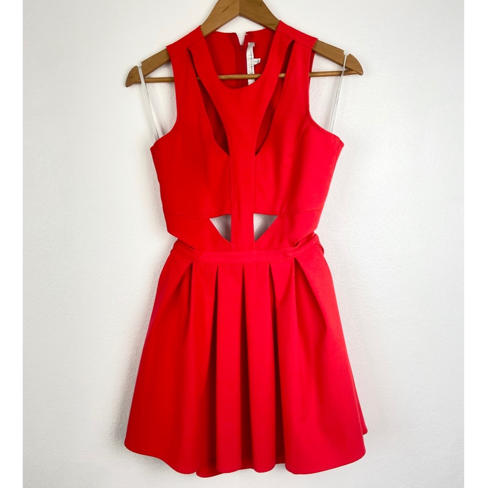 Lovers + Friends cutting corners cocktail dress